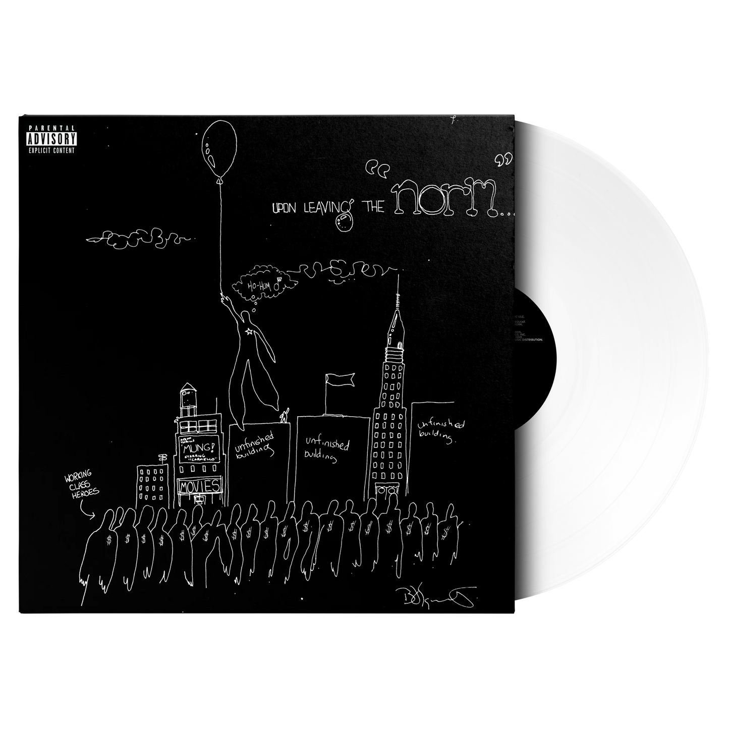 The Weeknd x Basquiat - Hurry Up Tomorrow (Collector's Edition Clear Vinyl)