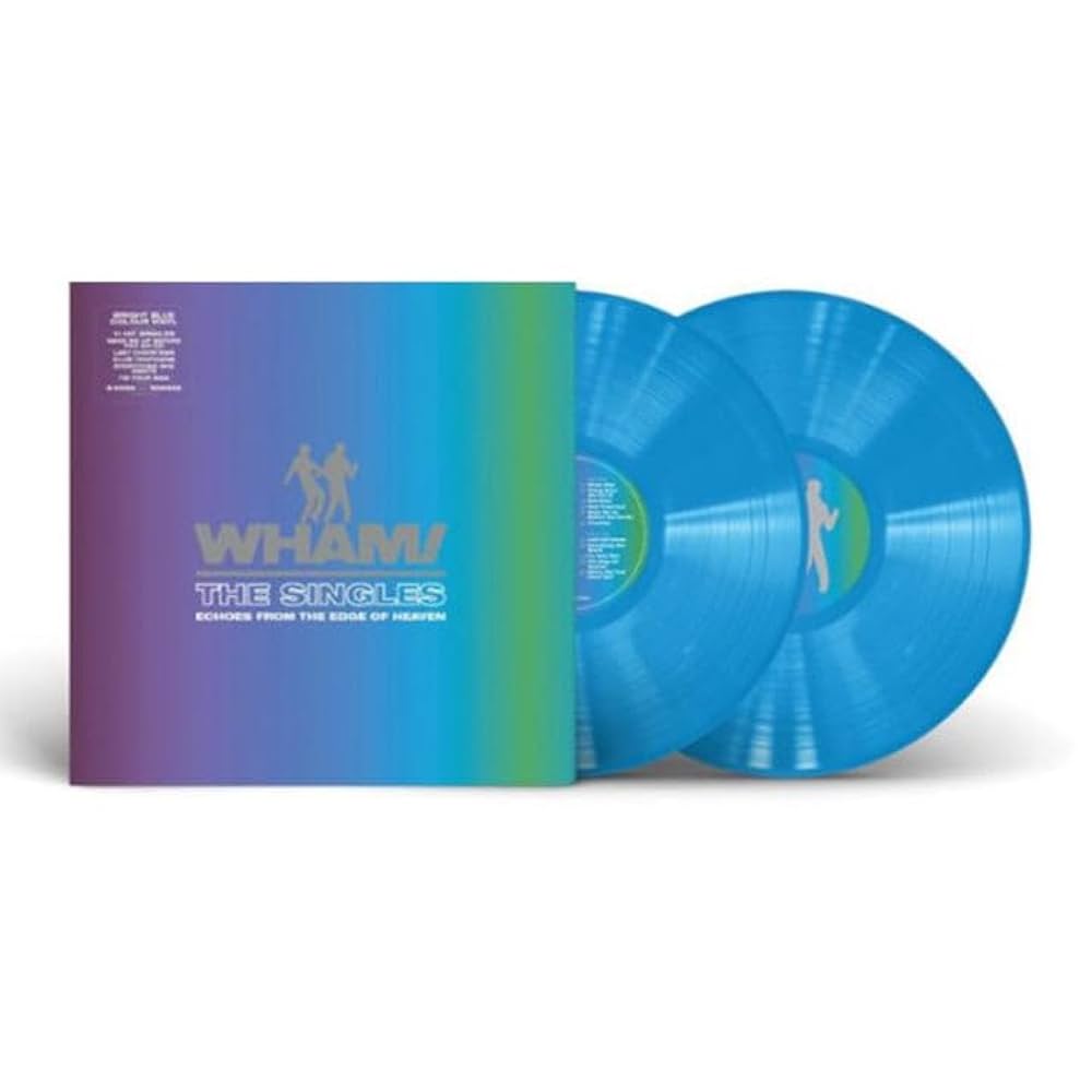 Wham! - The Singles (Echoes From The Edge Of Heaven) (Bright Blue 2LP Vinyl)
