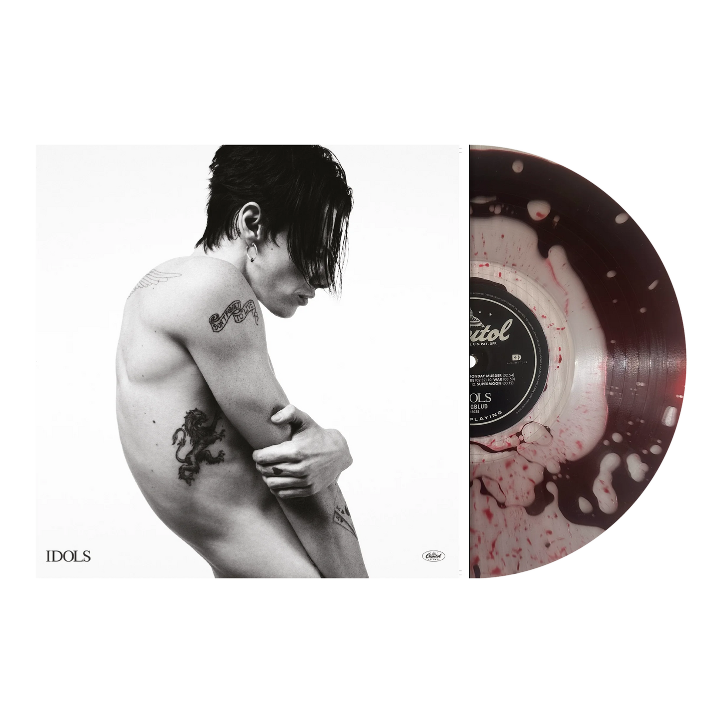 Yungblud - Idols (Blood Filled Vinyl + Exclusive Postcard)