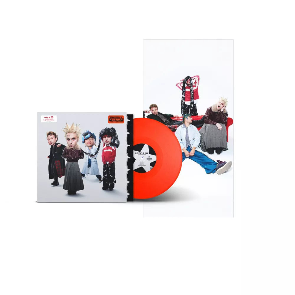 5 Seconds Of Summer - Everyone's A Star! (Target Orange Crush Vinyl + Poster)