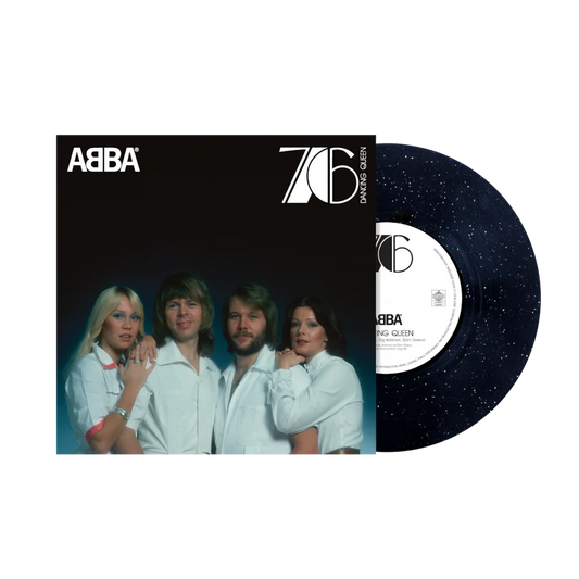 ABBA - Dancing Queen (50th Anniversary 10" Black with Sparkles Vinyl Single)