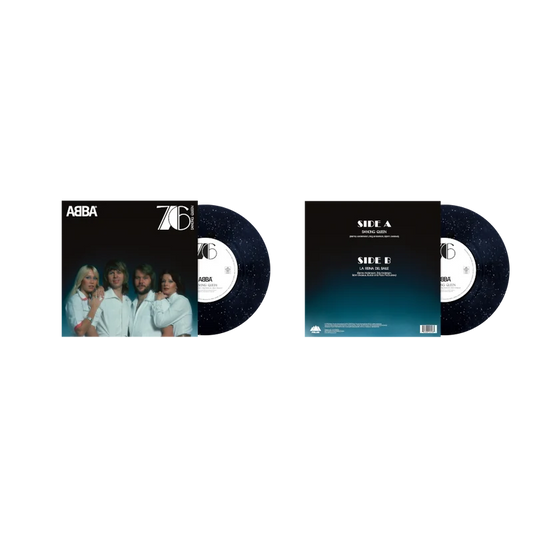 ABBA - Dancing Queen (50th Anniversary 10" Black with Sparkles Vinyl Single)