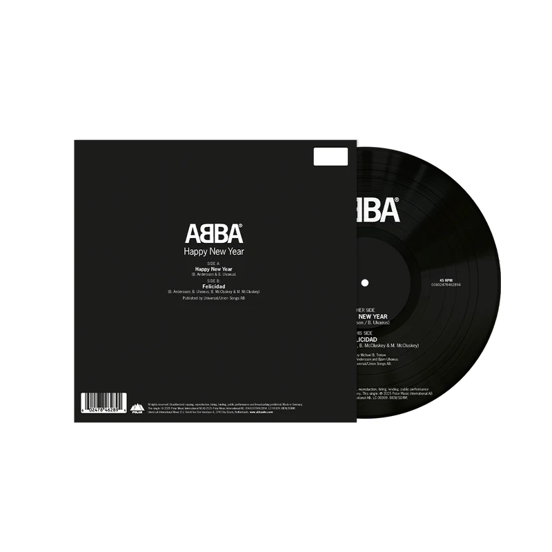 ABBA - Happy New Year 2026 (Numbered Zoetrope 7" Vinyl)