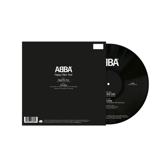 ABBA - Happy New Year 2026 (Numbered Zoetrope 7" Vinyl)