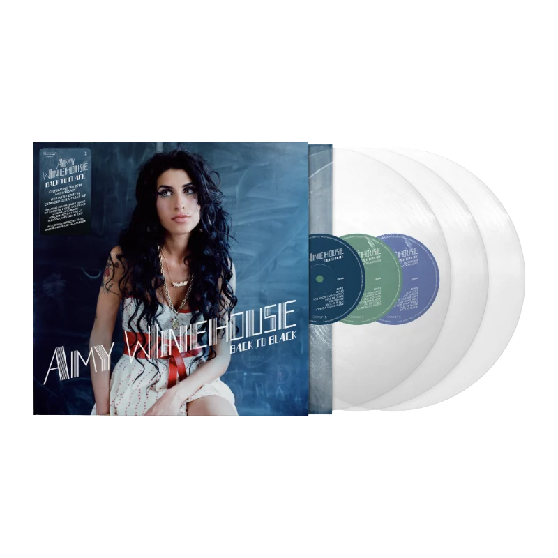 Amy Winehouse - Back To Black (20th Anniversary Expanded Edition Ultra Clear 3LP Vinyl)