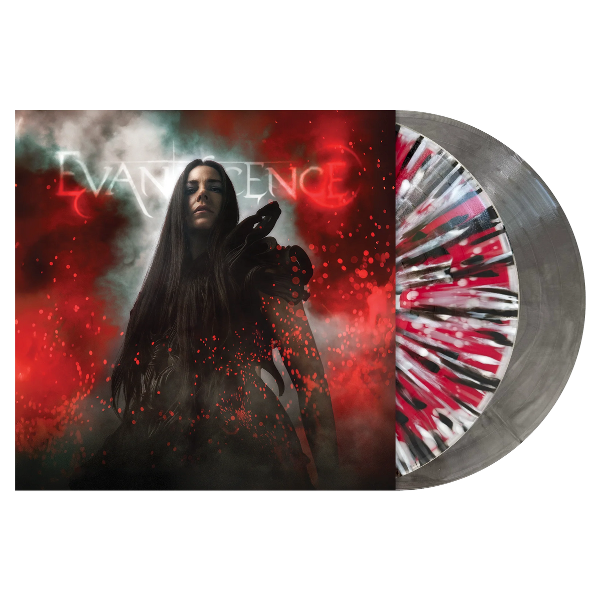 Evanescence - Sanctuary (Red Liquid Filled and Grey Marble 2LP Vinyl)