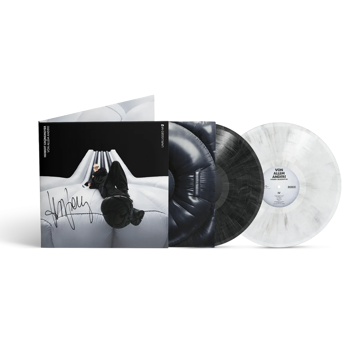 Herbert Grönemeyer - Von Allem Anders Unplugged Nr. 2 (Signed Marbled 2LP Vinyl)