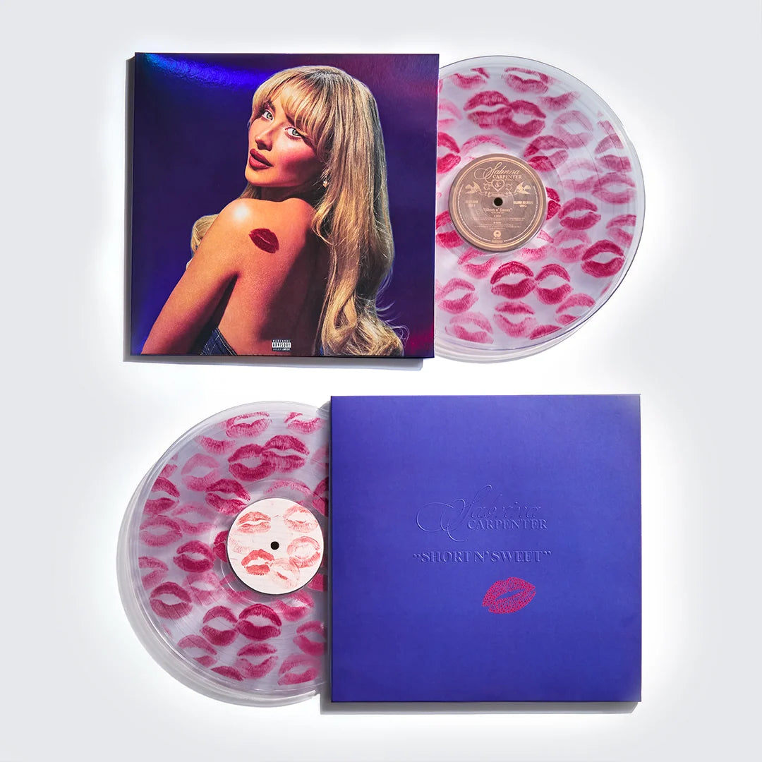 Sabrina Carpenter - Short N' Sweet (2 Year Anniversary Clear with Red Lips Filled Vinyl)