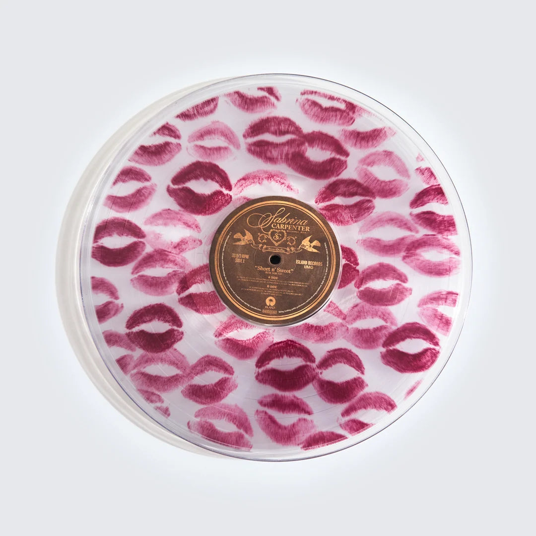Sabrina Carpenter - Short N' Sweet (2 Year Anniversary Clear with Red Lips Filled Vinyl)