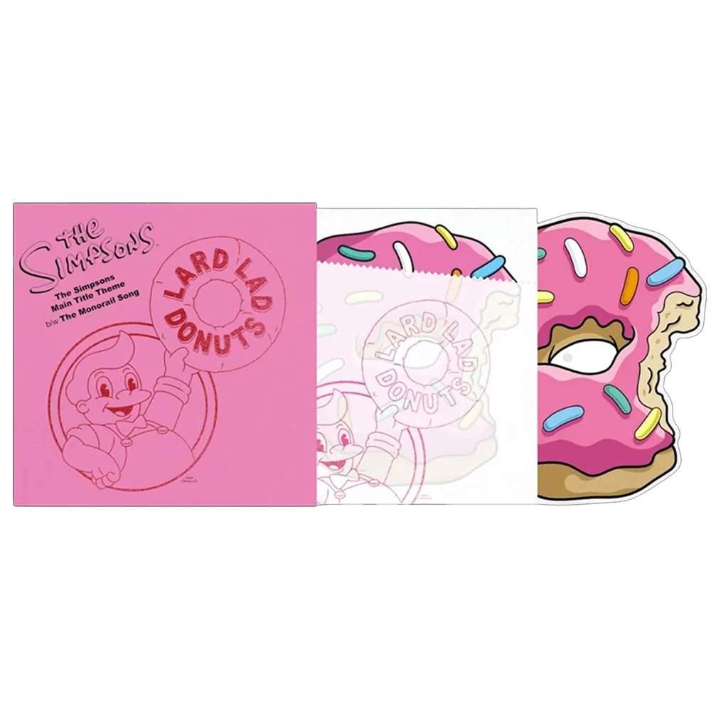 The Simpsons - Main Title Theme (10" Donut Cut Out Vinyl)