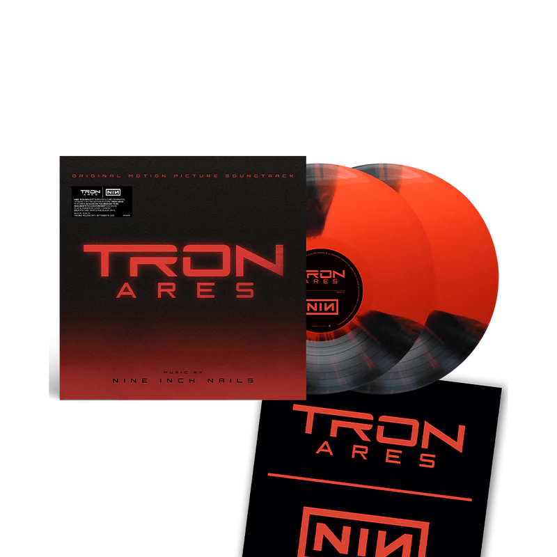 Tron: Ares Soundtrack (Red & Black Swirl 2LP Vinyl)