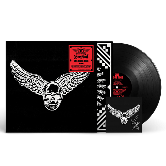Aerosmith & Yungblud - One More Time (Single Sided Black Vinyl + Signed Art Cart from Yungblud)