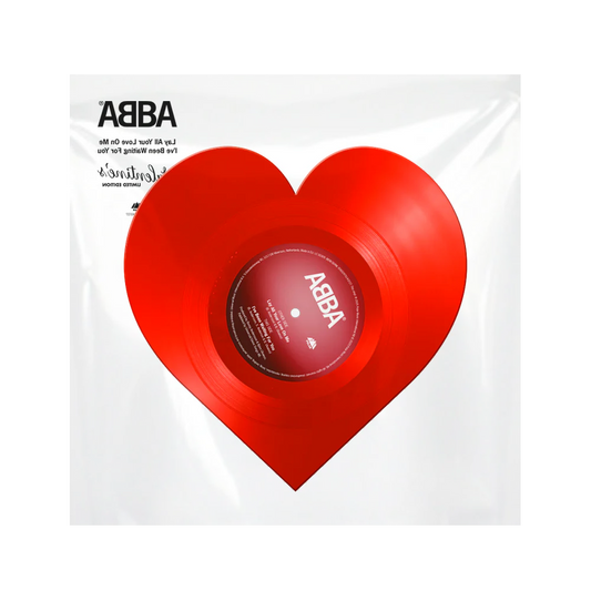 ABBA - Lay All Your Love On Me / I've Been Waiting For You (Valentine's Red Heart Shaped 12" Vinyl) - Vinyl Planet 2020