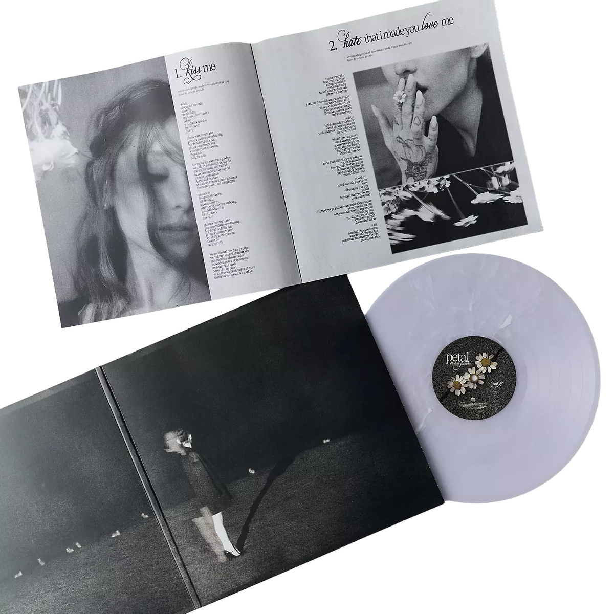 Ariana Grande - Petal (Translucent Ivory Storm Marble Vinyl)