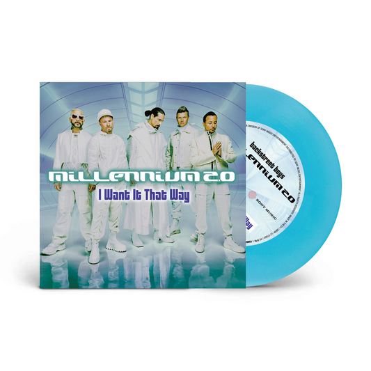 Backstreet Boys - I Want It That Way (7" Duesseldorf Edition Blue Vinyl Single)
