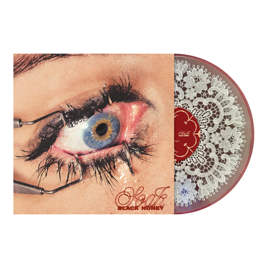 Black Honey - Soak (Red Clear with Crochet Doily Filled Vinyl)