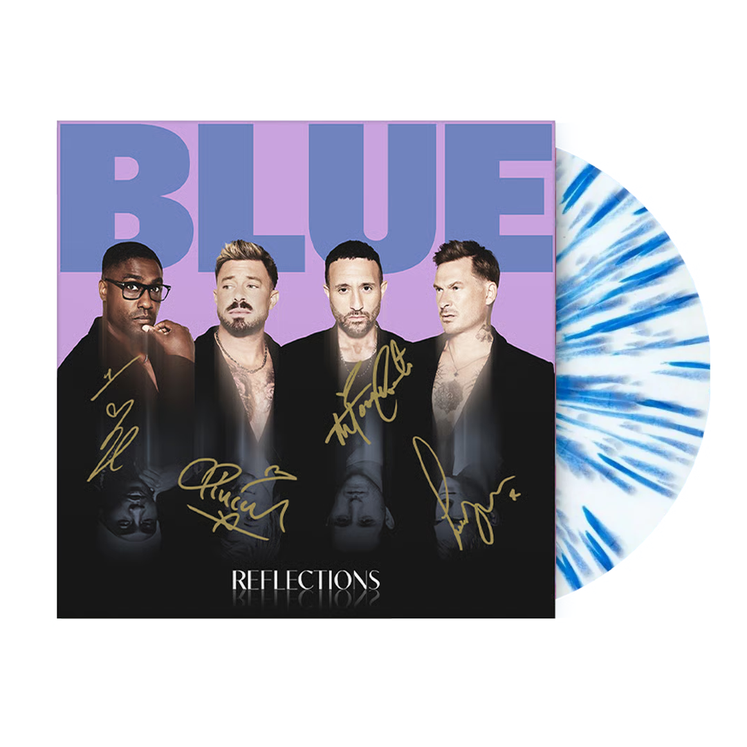 Blue - Reflections (Signed & Numbered White and Blue Splatter Vinyl)
