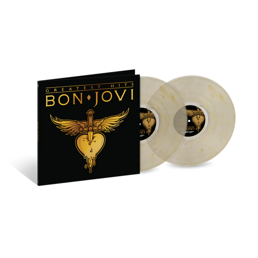 Bon Jovi - Greatest Hits (Cream Transparent 2LP + Band Litho)