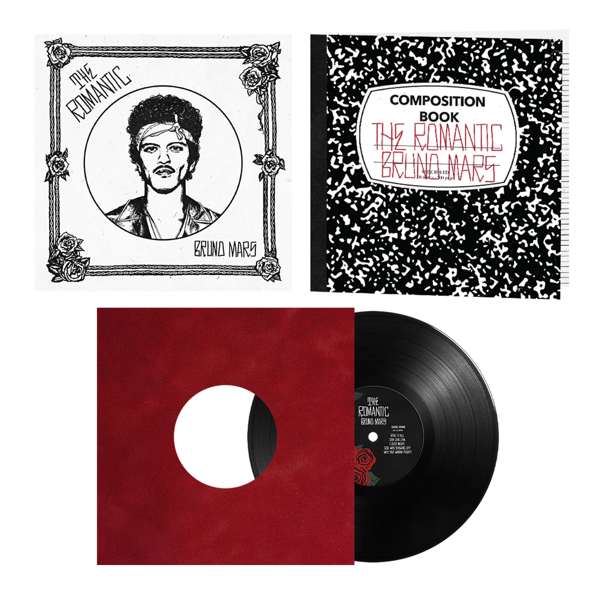 Bruno Mars - The Romantic (Numbered Black Vinyl First Pressing)