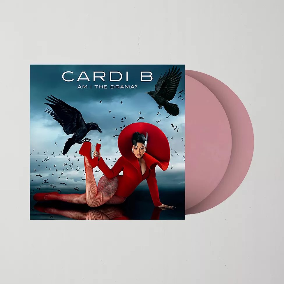 Cardi B - Am I The Drama? (Urban Outfitters Baby Pink 2LP Vinyl)