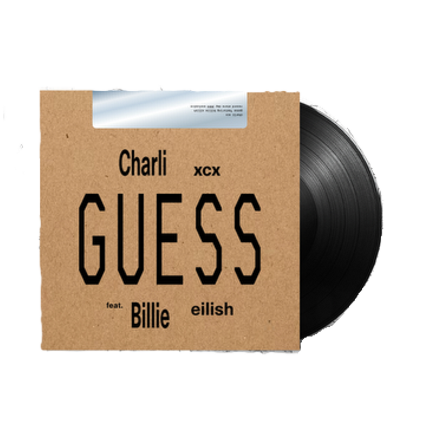 Charli XCX featuring Billie Eilish - Guess (Record Store Day 2025 7" Black Vinyl Single)