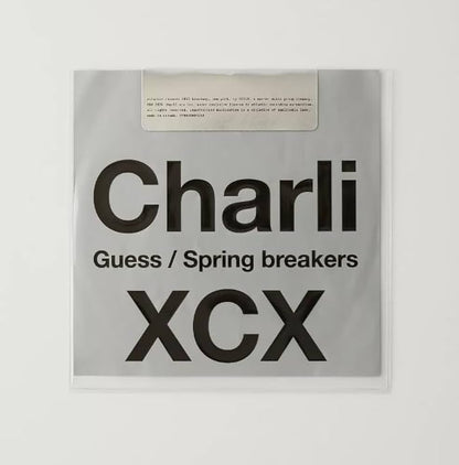 Charli XCX - Guess / Spring Breakers (Urban Outfitters 7" Black Vinyl)