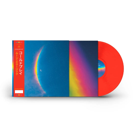 Coldplay - Moon Music (Numbered Translucent Bright Red Colour Vinyl with Obi Strip)