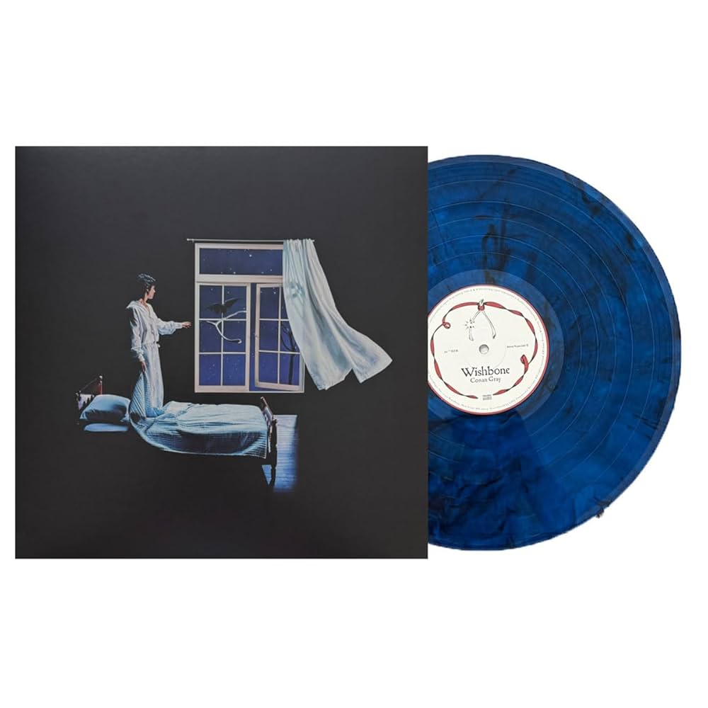 Conan Gray - Wishbone (Translucent Blue Marble Bedroom Blue Edition Vinyl + Alternative Cover)