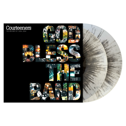 Courteeners - God Bless The Band: The Very Best Of 2006-2026 (Numbered Silver with Black Splatter 2LP Vinyl)