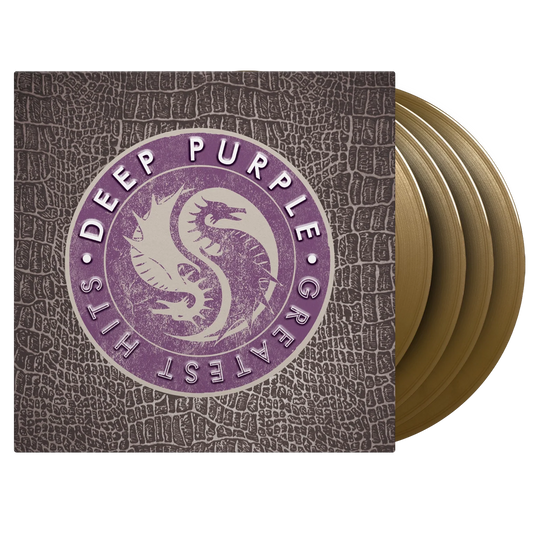 Deep Purple - Greatest Hits (Numbered Gold 4LP Vinyl Deluxe Slipcase)