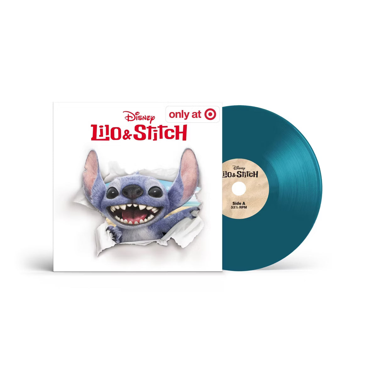 Disney Lilo & Stitch (4" Transparent Turquoise Tiny Vinyl)