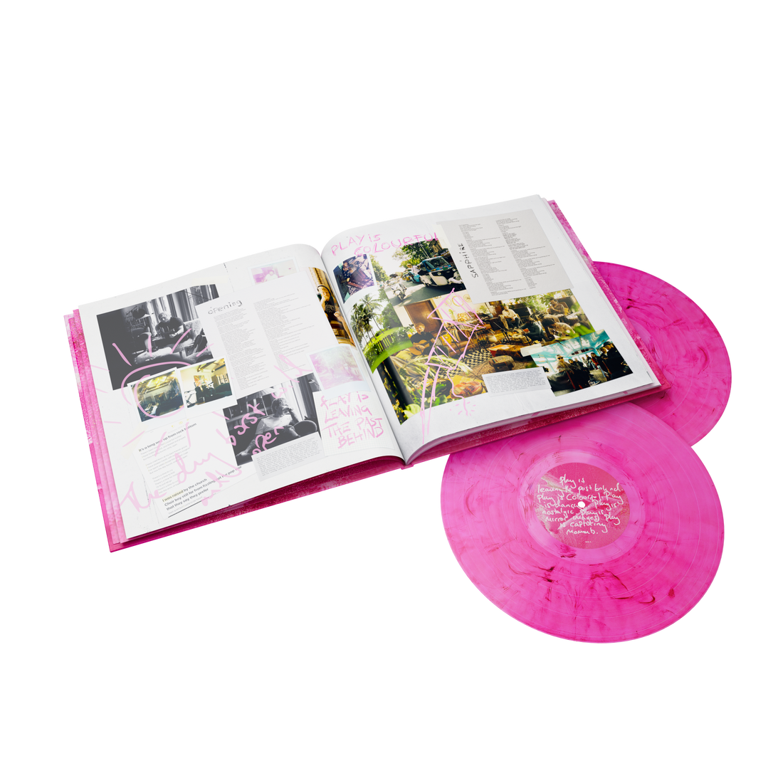 Ed Sheeran - Play (Deluxe Book Pink & Purple Transparent 2LP Vinyl + 14 Bonus Tracks)