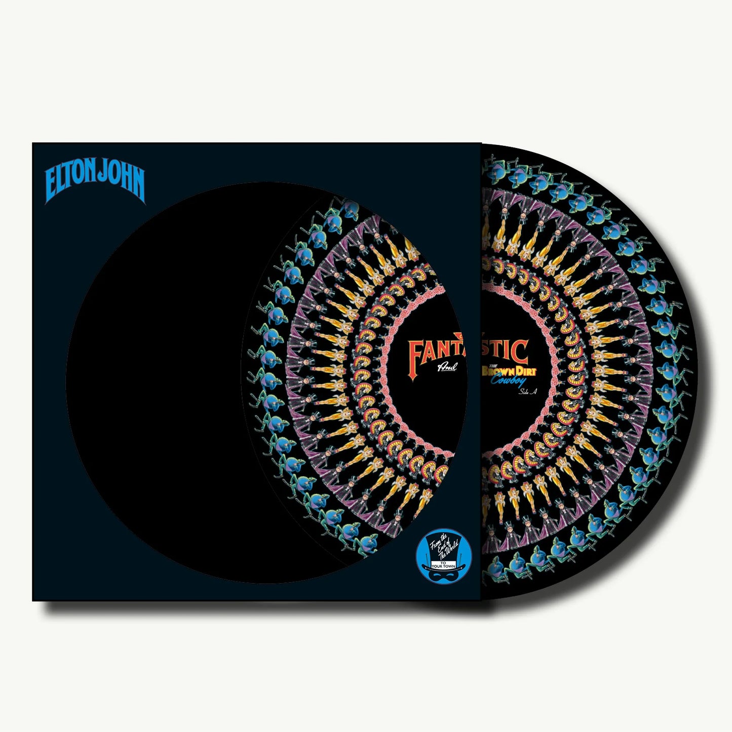 Elton John - Captain Fantastic And The Brown Dirt Cowboy (Numbered Zoetrope Vinyl)
