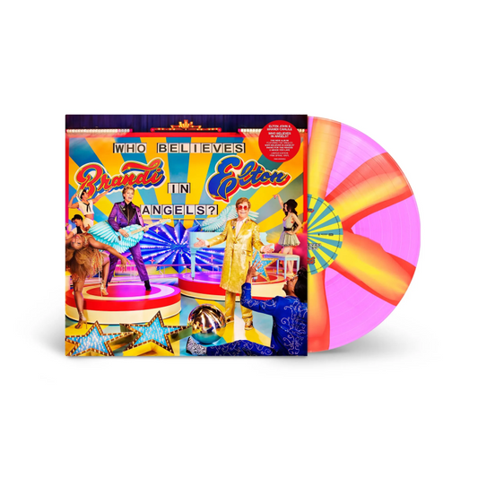 Elton John - Who Believes In Angels? (Pink Spiral with Yellow Vinyl)