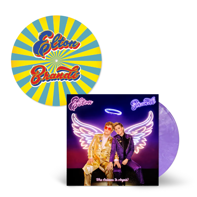 Elton John - Who Believes In Angels? (Alternative Cover Purple Marble Vinyl + Slipmat)