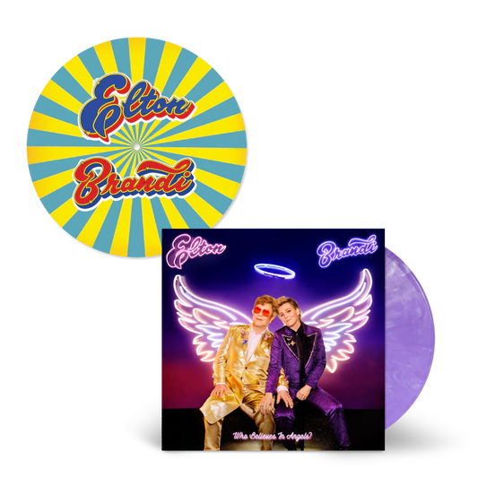 Elton John - Who Believes In Angels? (Alternative Cover Purple Marble Vinyl + Slipmat)