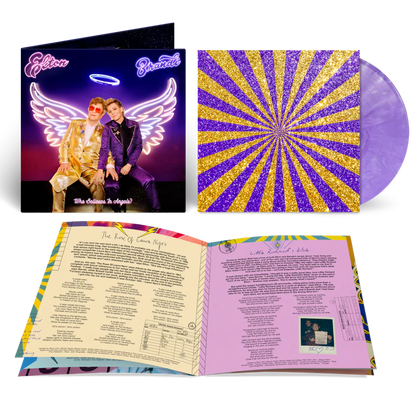 Elton John - Who Believes In Angels? (Alternative Cover Purple Marble Vinyl + Slipmat)