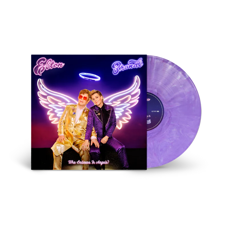 Elton John - Who Believes In Angels? (Alternative Cover Purple Marble Vinyl + Slipmat)