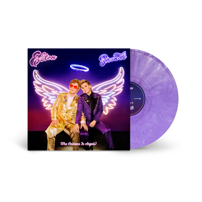 Elton John - Who Believes In Angels? (Alternative Cover Purple Marble Vinyl + Slipmat)
