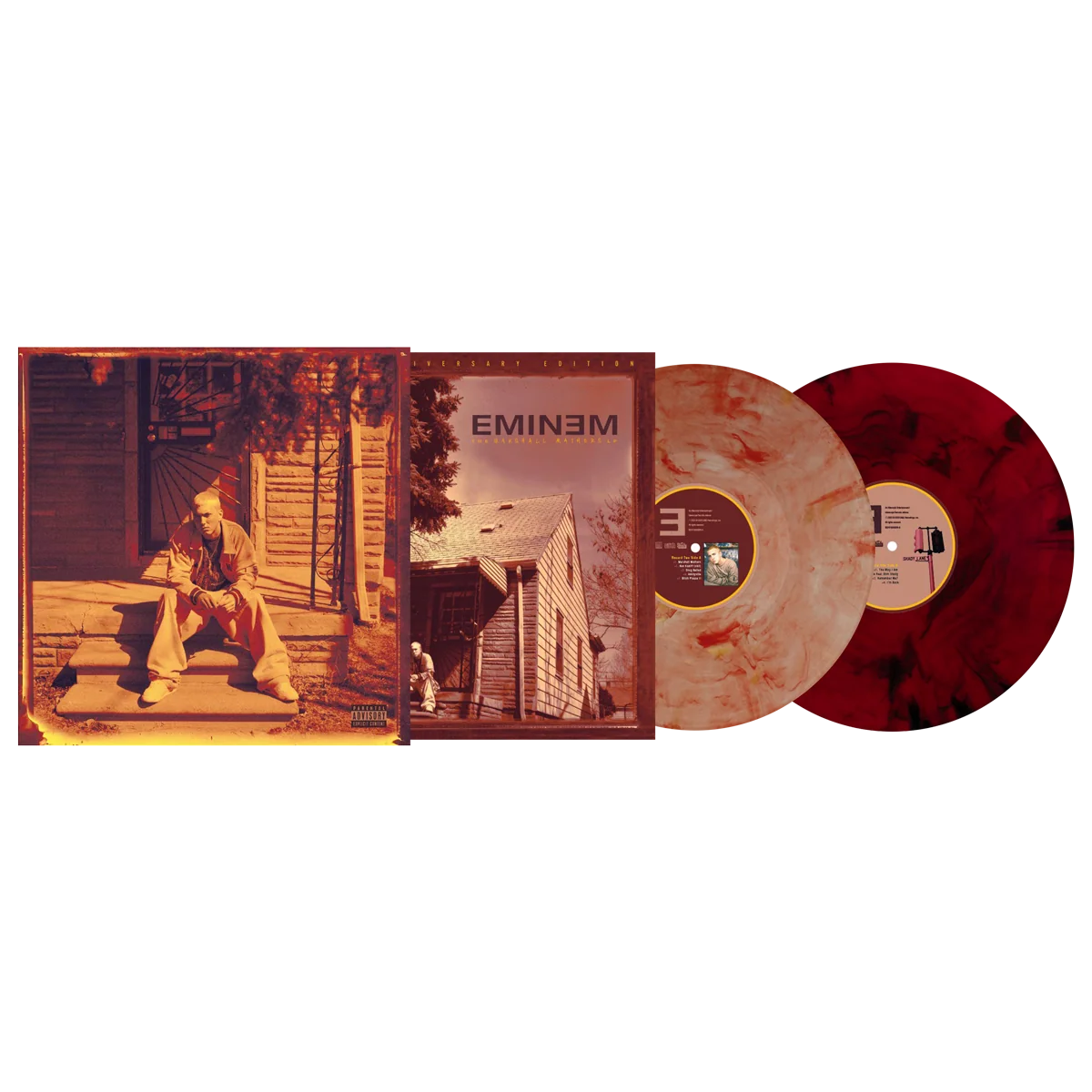 Eminem - The Marshall Mathers LP (25th Anniversary 180g Marble 2LP Vinyl)