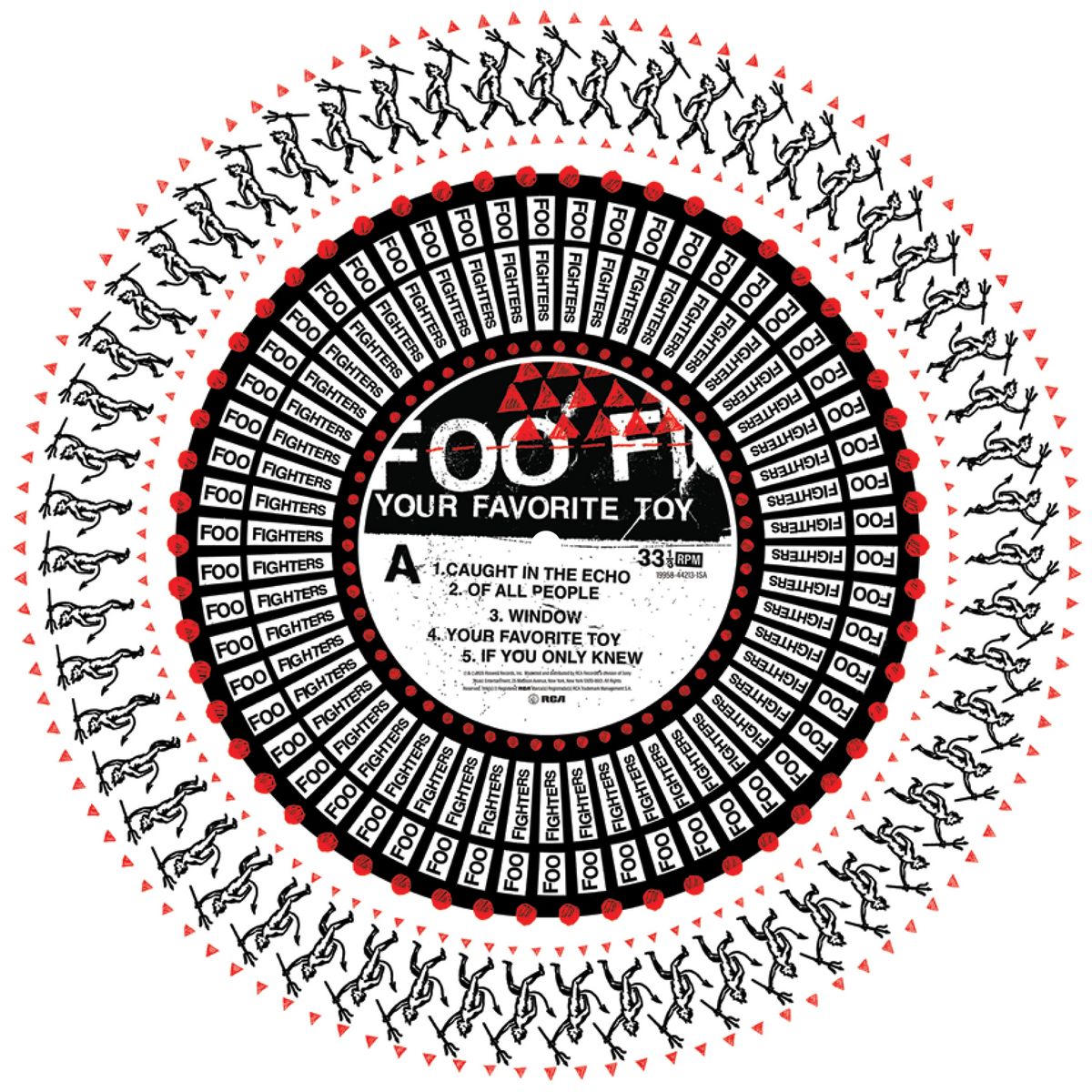 Foo Fighters - Your Favorite Toy (Numbered Zoetrope Vinyl)