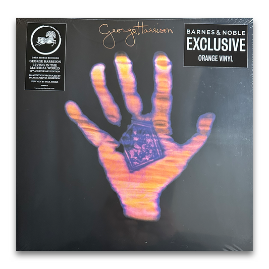 George Harrison - Living In The Material World (50th Anniversary Barnes & Noble Orange Vinyl) - Vinyl Planet 2020