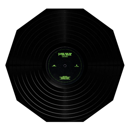 Glass Animals - I Love You So F***ing Much (Black Shape Decagon Vinyl)