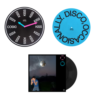 Harry Styles - Kiss All The Time. Disco, Occasionally. (Black Vinyl + Clock + Slipmat Bundle)