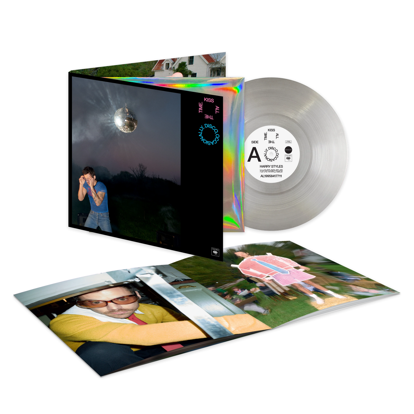 Harry Styles - Kiss All The Time. Disco, Occasionally. (Smoke Machine Milky Clear Vinyl)