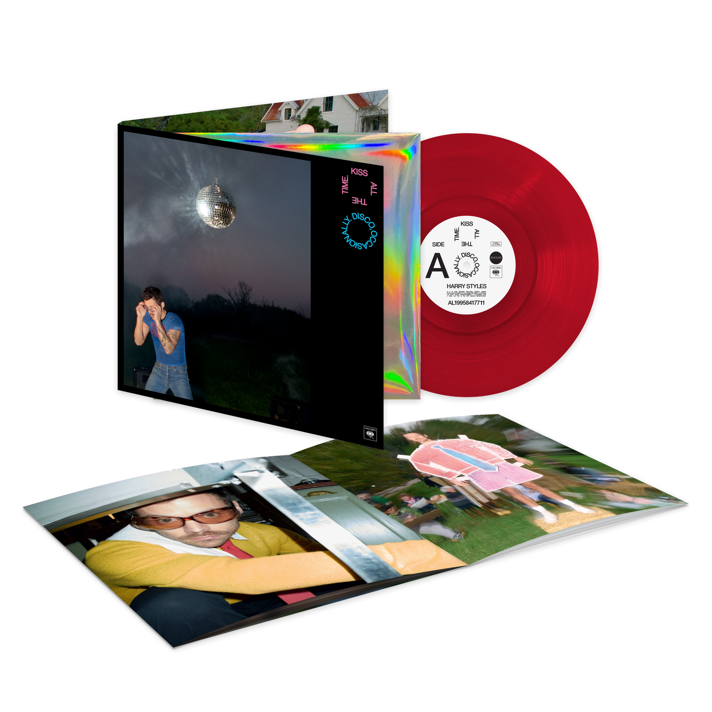 Harry Styles - Kiss All The Time. Disco, Occasionally. (Tomato Red Vinyl)