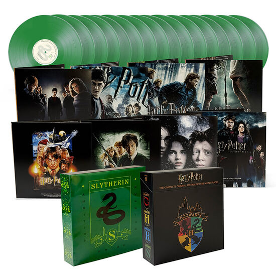 Harry Potter Soundtrack Slytherin Vinyl Box Set (Limited Green 16-LP)