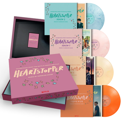 Heartstopper Soundtrack (Numbered Deluxe 4LP Colored Vinyl Box - 1st Pressing)