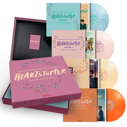 Heartstopper Soundtrack (Numbered Deluxe 4LP Colored Vinyl Box - 1st Pressing)