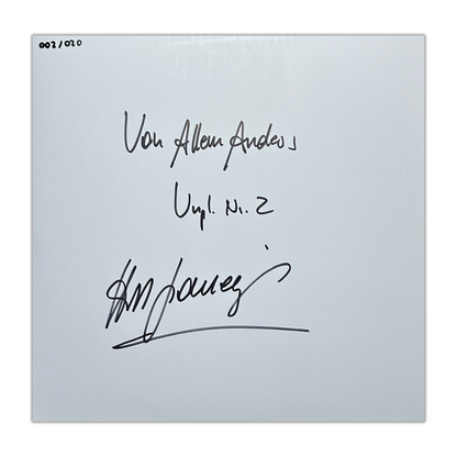 Herbert Grönemeyer - Von Allem Anders Unplugged Nr. 2 (Numbered & Signed Test Pressing 2LP Black Vinyl)